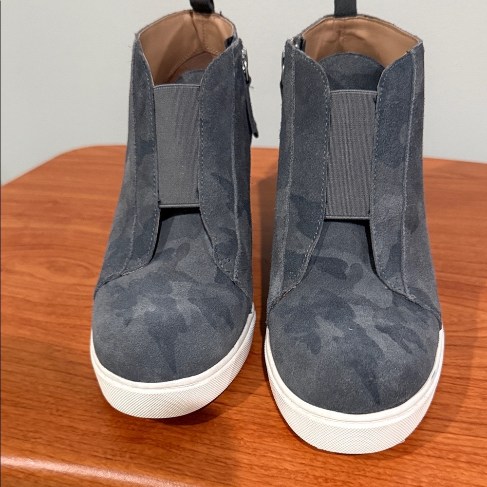Paolo Stylish Gray Suede Women's Shoes
